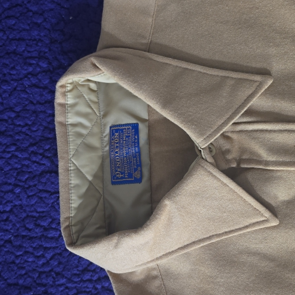 Pendleton Vintage Tan Button Down Shirt - image 2